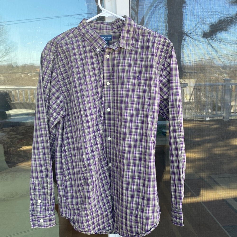 Boys Ralph Lauren long sleeve button-down 18-20
